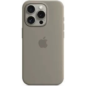 Чехол Apple iPhone 15 Pro Silicon Case, бежевый